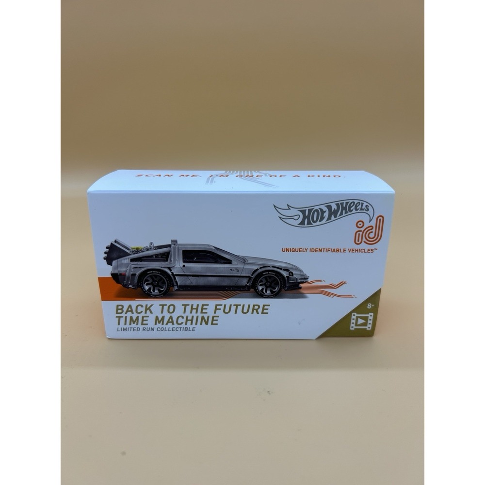 Hot Wheels iD Back To The Future DeLOREAN TIME MACHINE Limited Run - NEW -SEALED